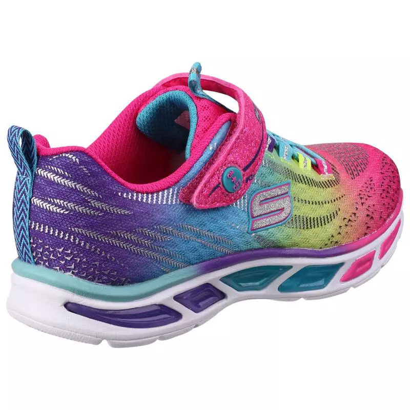 Skechers Girls S Lights Litebeams Shoes Multi Sportpursuit