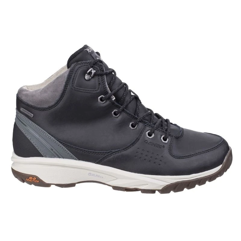 Hi Tec Mens Wild Life Lux Waterproof Hiking Boots Black Sportpursu