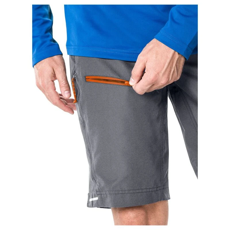 Berghaus Mens Baggy Shorts Dark Grey Black Sportpursuit
