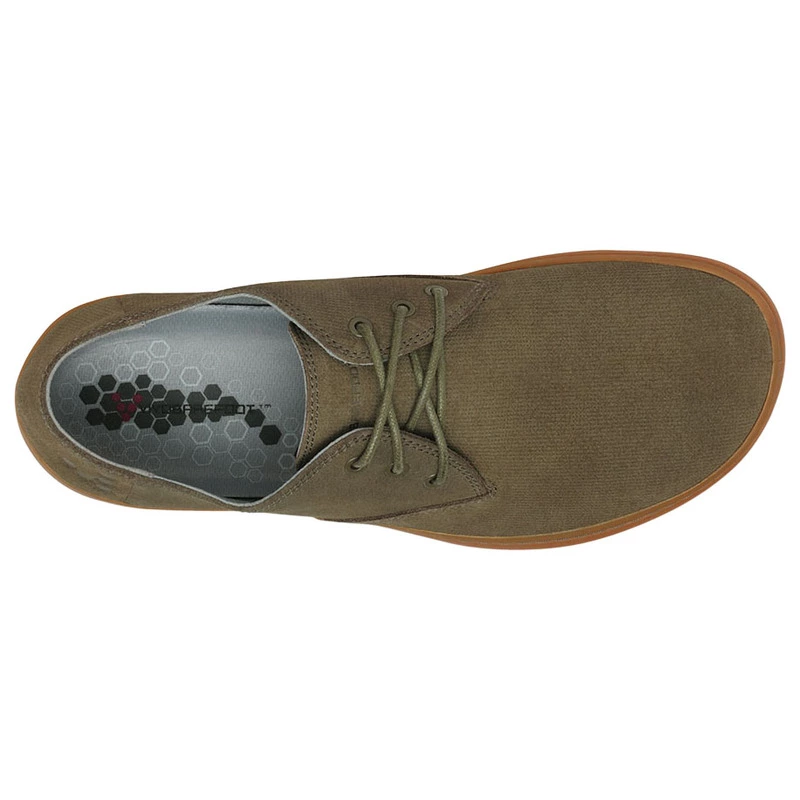 VIVOBAREFOOT Mens Ra Suede Shoes (Olive) | Sportpursuit.com