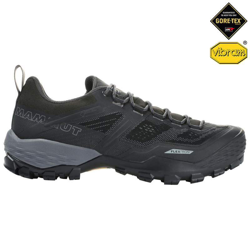 Mammut Womens Ducan Low GTX Shoes Black Titanium Sportpursuit