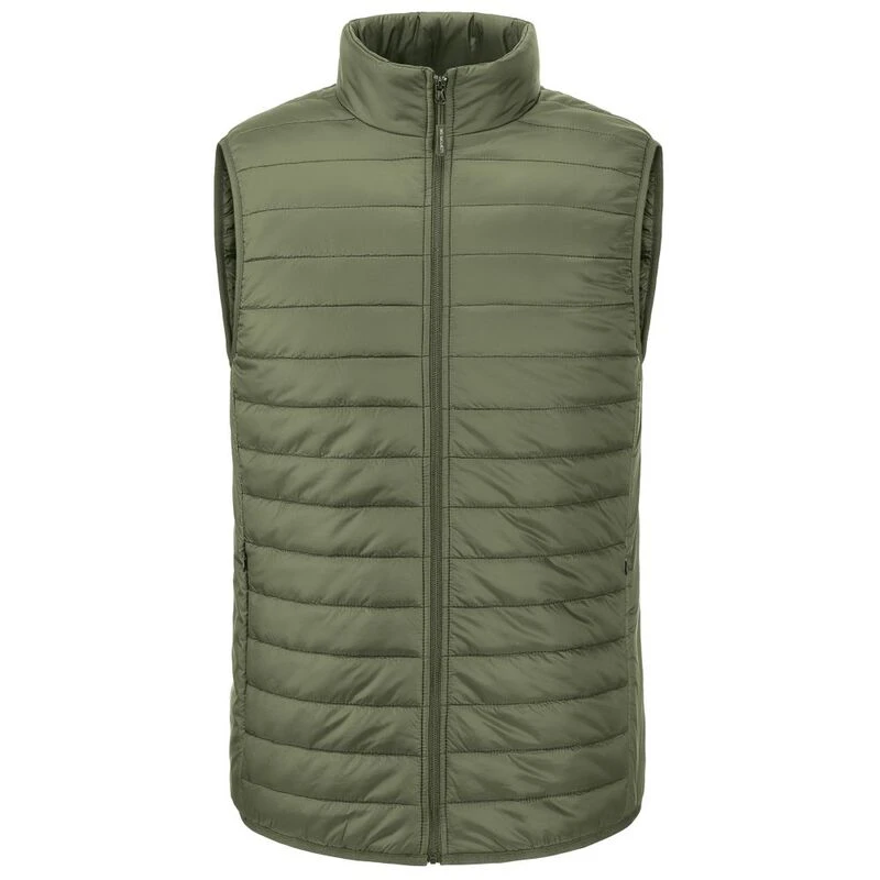 Mens khaki bodywarmer hotsell