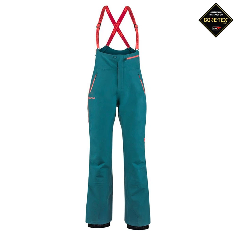 Marmot Womens Spire Bib Deep Teal Sportpursuit