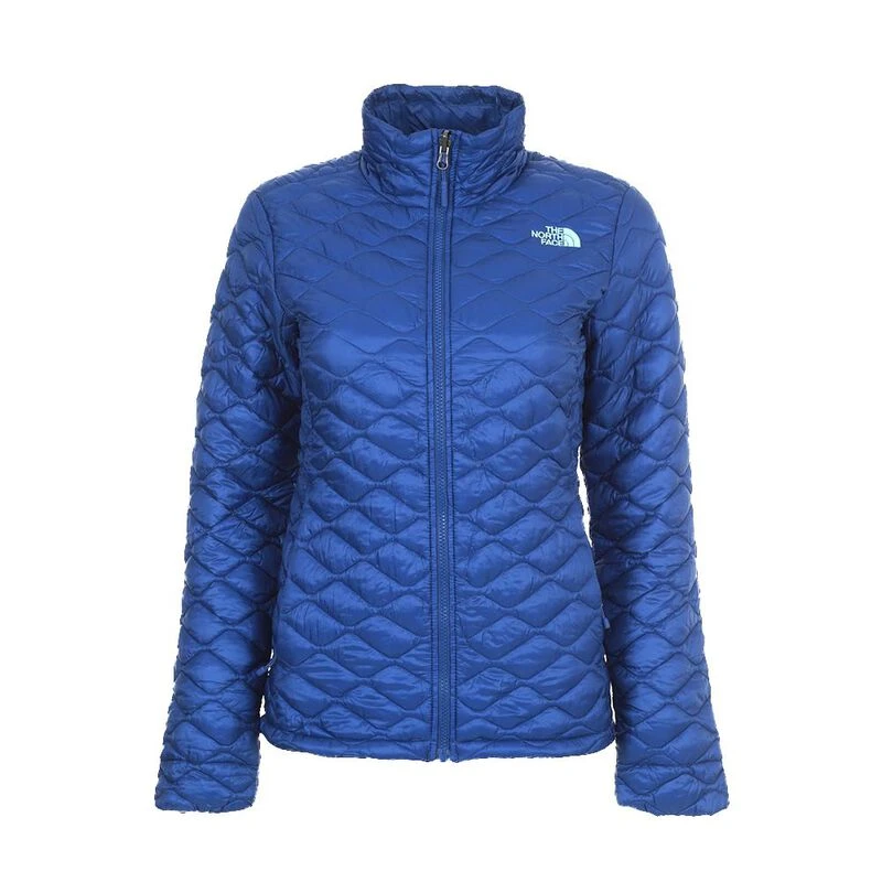 TheNorthFace Womens Thermoball Full Zip Jacket Blue Sportpursuit.c