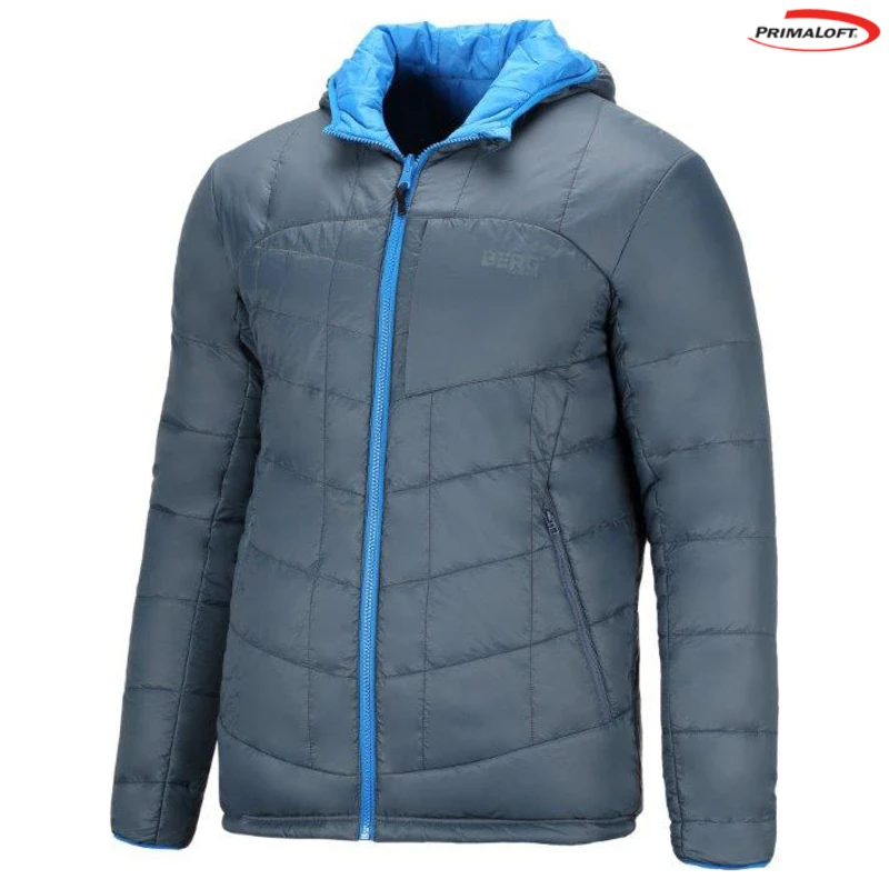Berg Mens Madhav Reversible Primaloft Jacket Directoire Blue Sport