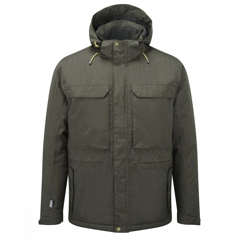 Tog24 Mens Alta Winter Milatex Jacket Basalt Marl Sportpursuit