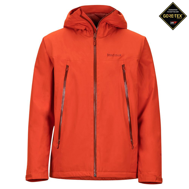 Marmot Mens Solaris Jacket Orange Haze Sportpursuit