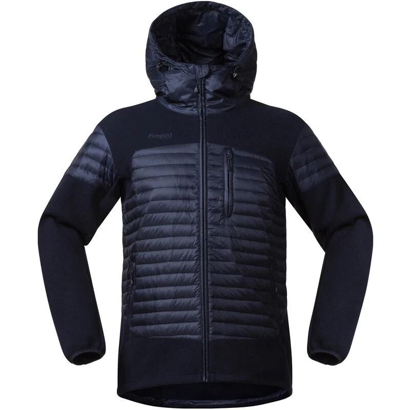 Bergans Mens Osen Basic Down Jacket Navy Sportpursuit