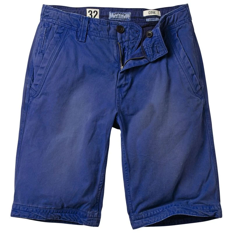 Fat Face Mens Cove Flat Front Shorts Cobalt Sportpursuit