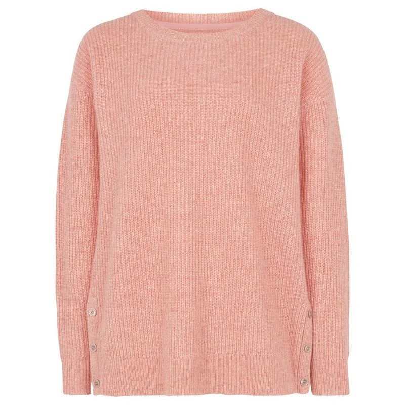 Fat Face Womens Farringdon Cashmere Jumper Soft Rose Sportpursuit