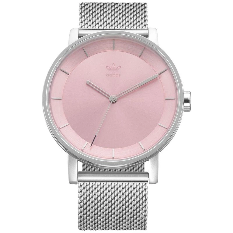Adidas Originals District M1 Watch Silver Light Pink Sunray Sportp
