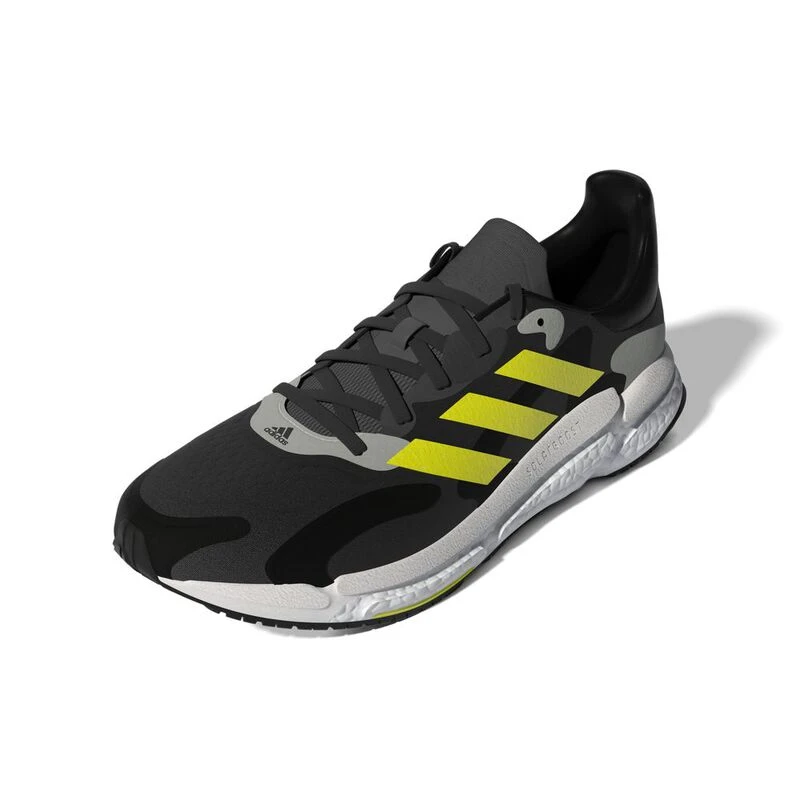 Adidas Mens Solar Boost 4 Shoes (Grey Six/Beam Yellow/Linen Green) | S