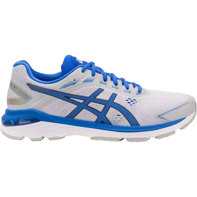 Asics Mens GT 2000 7 Liteshow Shoes Grey Blue Sportpursuit