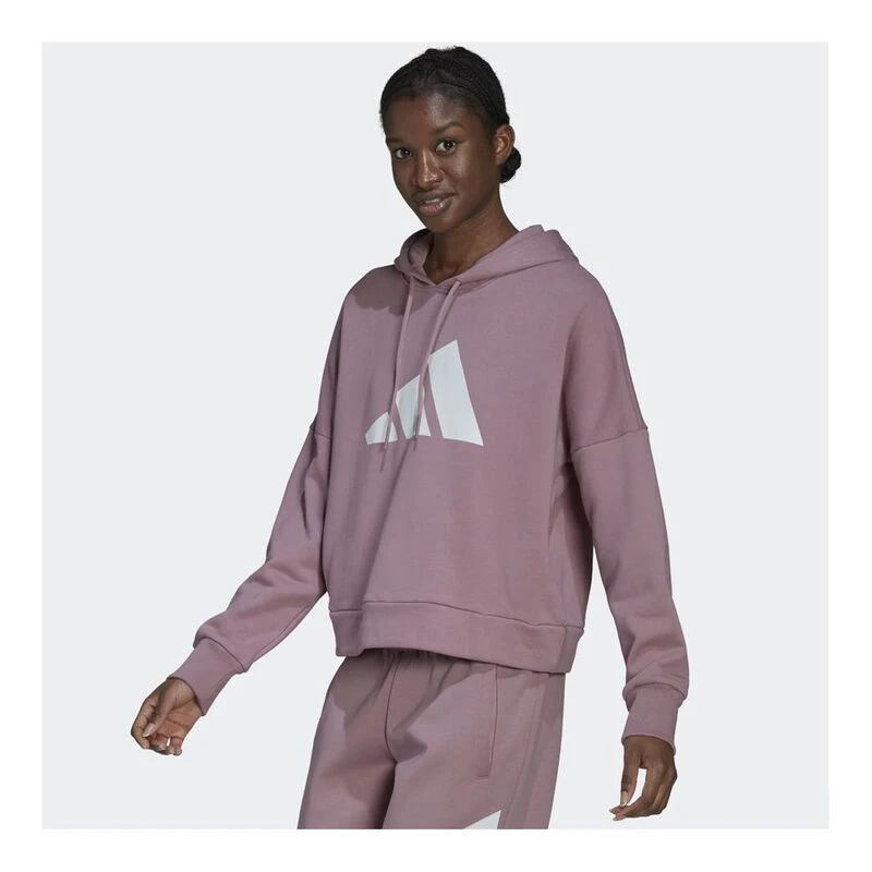 Sweat a capuche adidas femme rose clearance