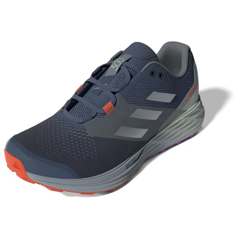 Adidas Mens Terrex Two Flow Shoes (Wonder Steel/Magic Grey Met/Impact