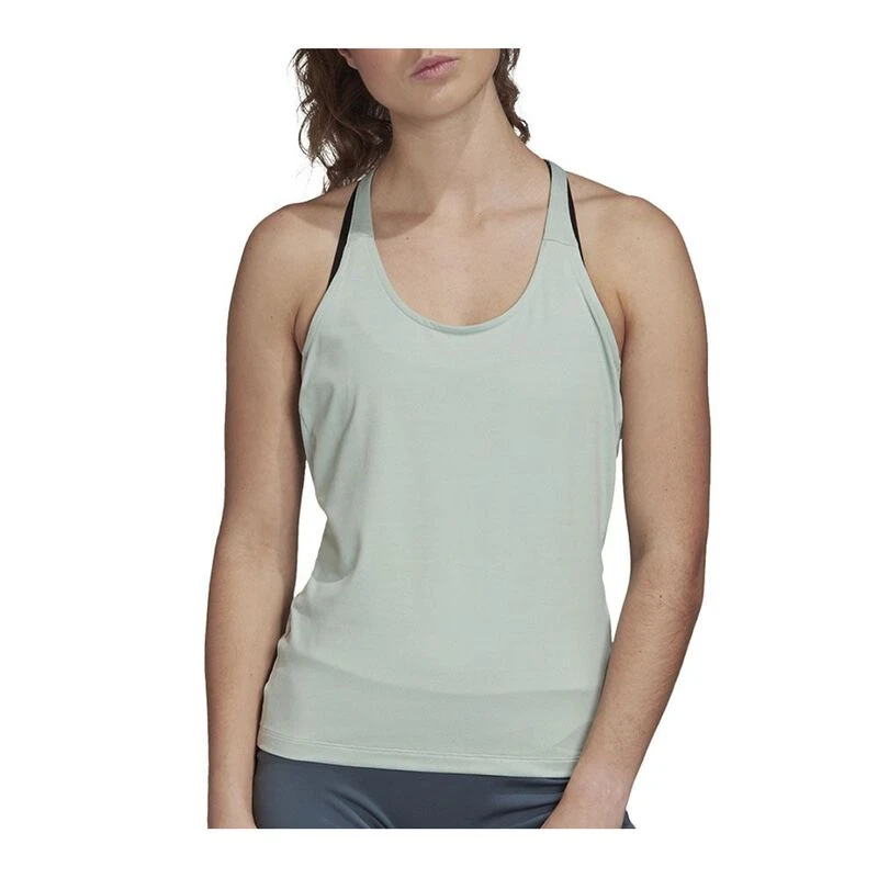 Adidas Damen Terrex Felsblock Tragerhemd Grun Sportpursuit