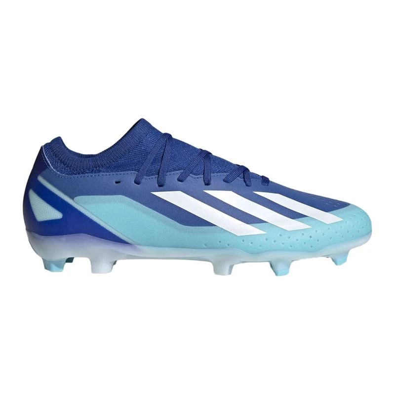 Adidas Botas de futbol con tacos atornillados X Crazyfast.3 FG Azul
