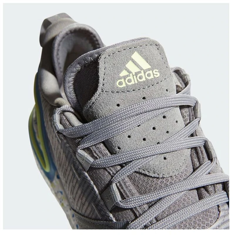 Adidas Mens Solarthon Golf Shoes (Grey Three/Pul Yellow/Grey Two) | Sp