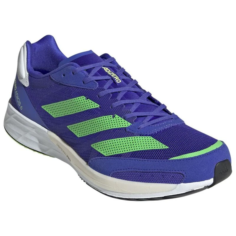 Adidas Mens Adizero Adios 6 Shoes (Ink Green) | Sportpursuit.com