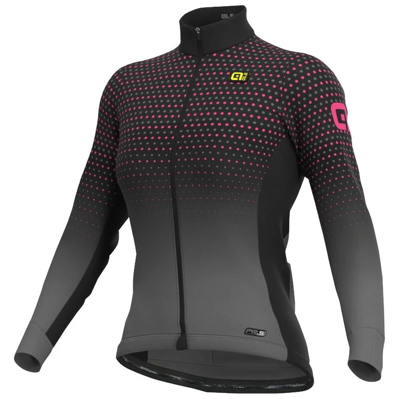 ALE' Bullet DWR PRS Red Long Sleeve Jersey.