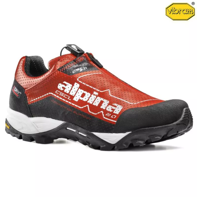 Excursie ring Zakenman Alpina Sports Mens CSCL Low 2.0 Shoes (Red) | Sportpursuit.com