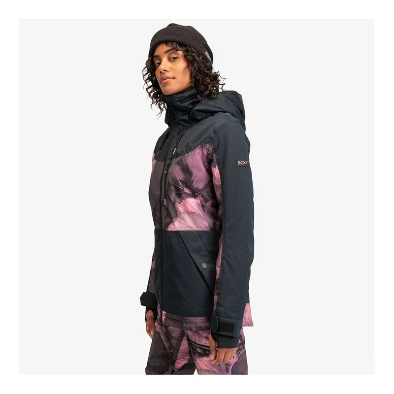 ROXY Womens Presence Parka Jacket Black Sportpursuit