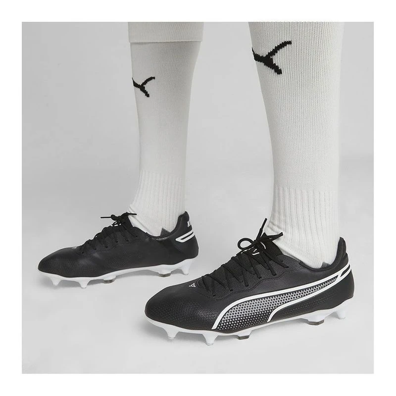 Puma Mens King Pro MXSG Soft Ground Football Boots Black Sportpurs