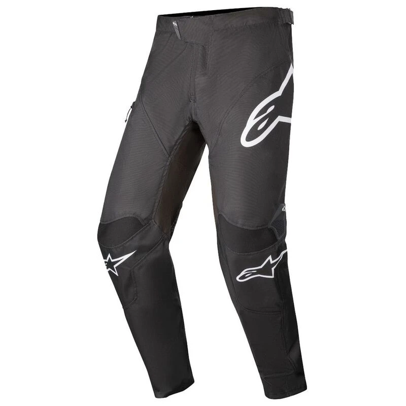 Alpinestars Mens Racer Trousers (Black/White) | Sportpursuit.com