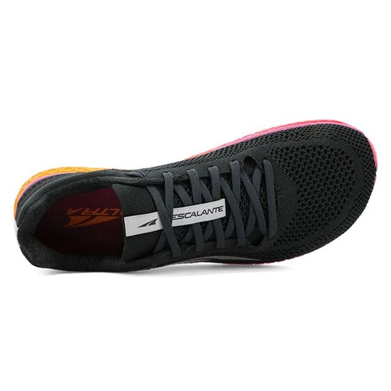 Altra Womens Escalante Racer Shoes Black Orange Sportpursuit