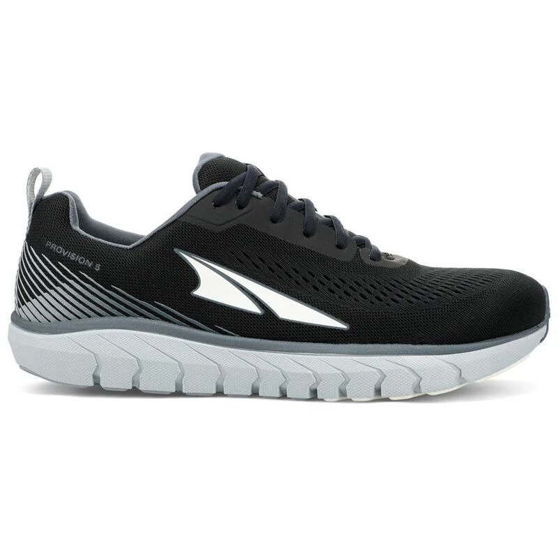 Altra Mens Provision 5 Running Shoes Black Gray Sportpursuit