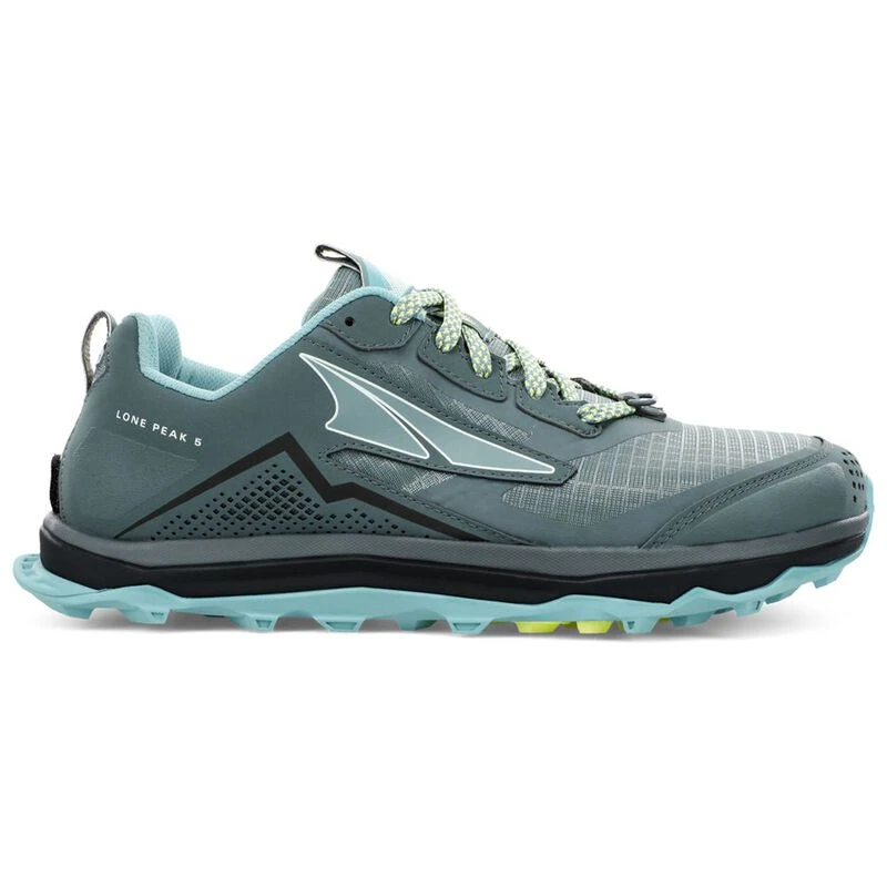 Altra Womens Lone Peak 5 Running Shoes Balsam Green Sportpursuit.c