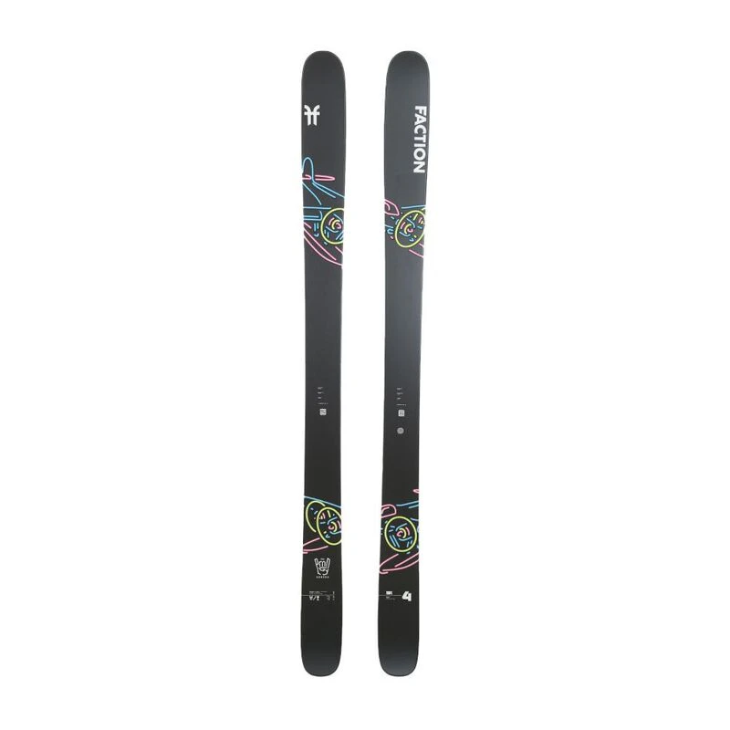 Faction Mens Prodidgy 4 A Skis Black Sportpursuit