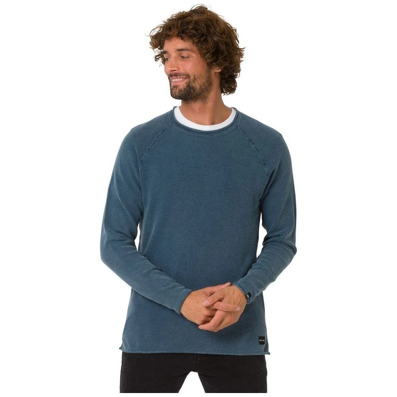 Animal Mens Morris Knitted Pullover Dark Navy Sportpursuit