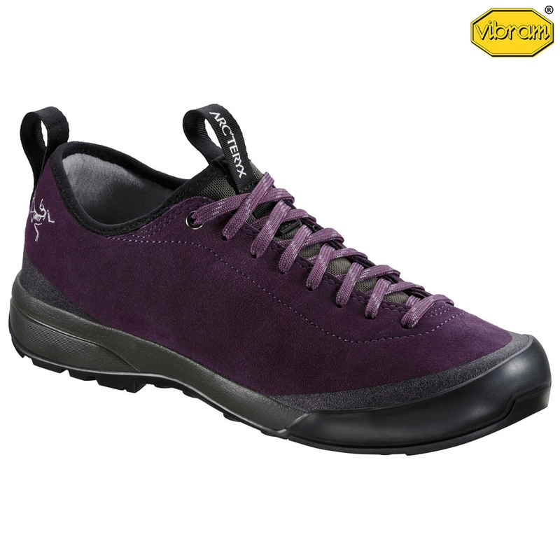 Arcteryx Womens Acrux SL Leather Approach Shoes Purple Reign Lavender
