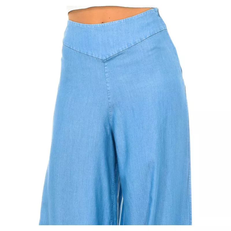 Armani Womens Elephant Leg Jeans (Blue)