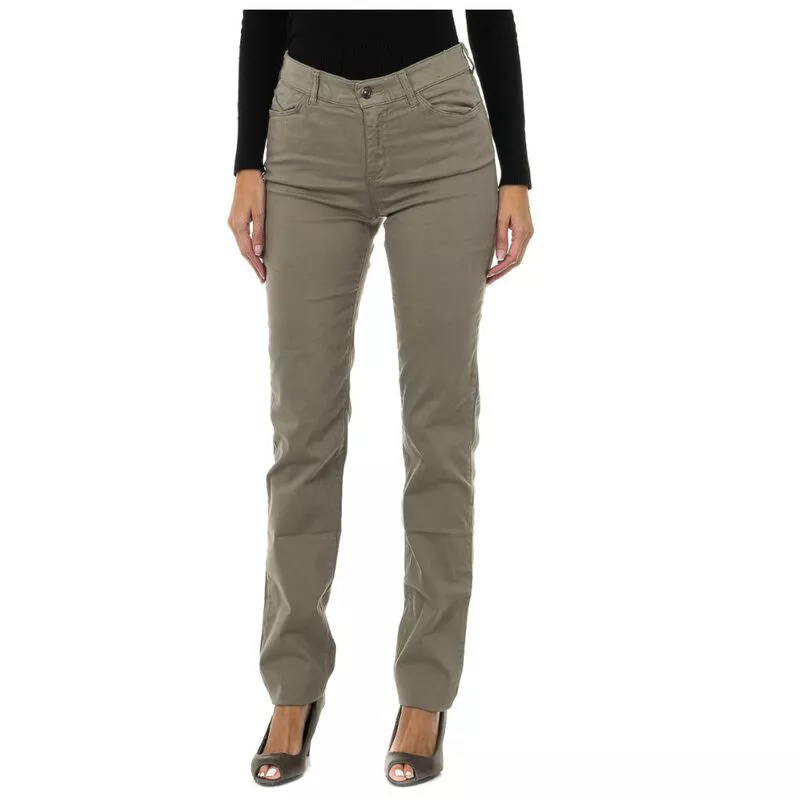 Armani EMPORIO ARMANI Velvet 5 Pocket Slim Fit Pants women - Glamood Outlet