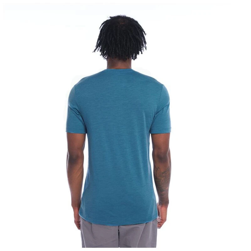 Artilect Mens Utilitee Merino Blend T-Shirt (Blue Steel) | Sportpursui