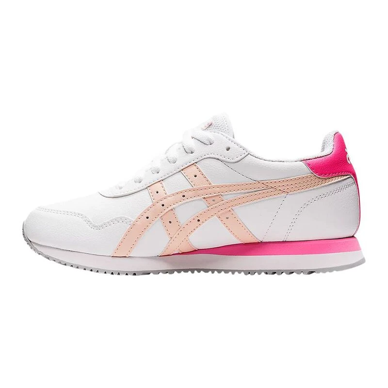 Asics Womens Tiger Runner Casual Shoes White Breeze Sportpursuit.c