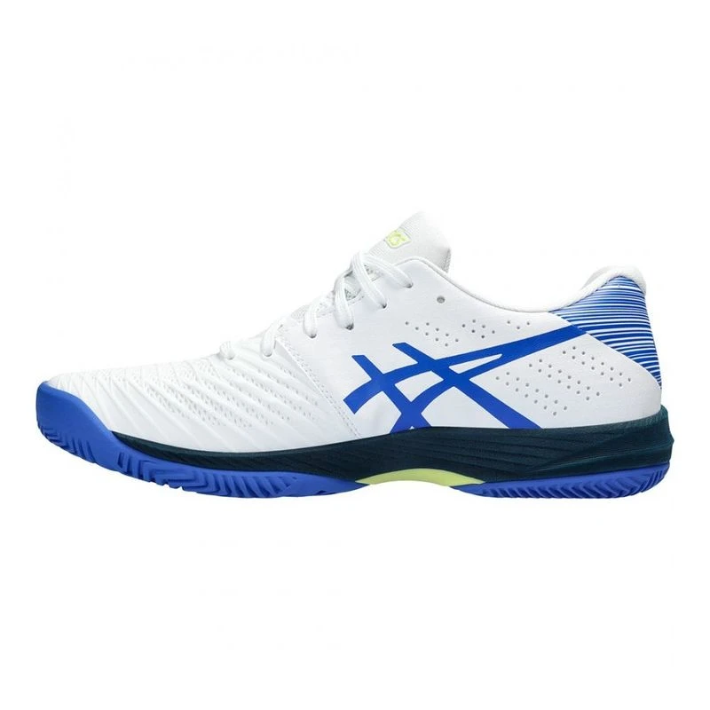 Asics Mens Solution Swift FF Padel Padel Shoes White Illusion Blue
