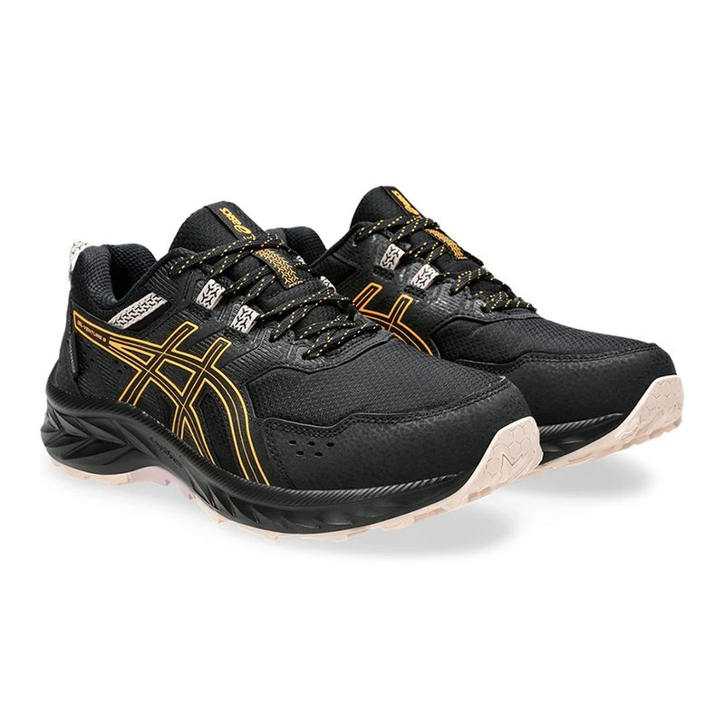 Asics Womens Gel Venture 9 Waterproof Trail Running Shoes Black Stadi