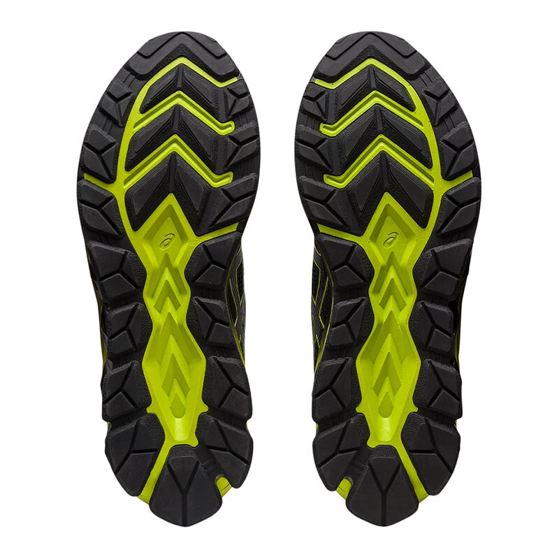 Asics Gel Quantum 180 VII Running Shoes Black Neon Lime Sportpursu