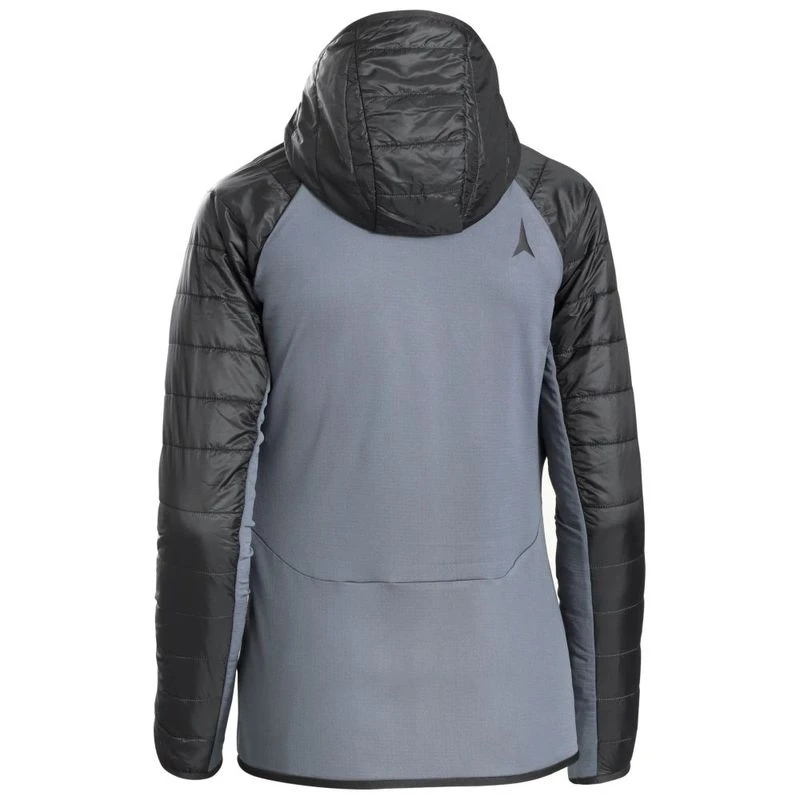 Atomic Womens Backland Primaloft Baselayer Grey Black Sportpursuit