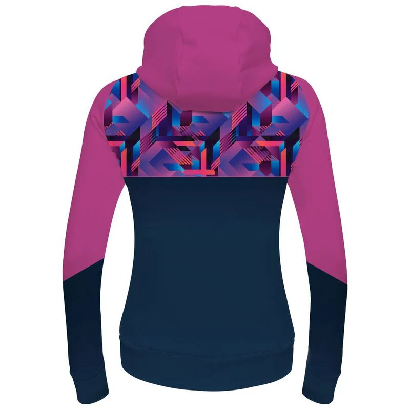 Attiq Womens Trophy Parrot Running Hoodie (Purple)
