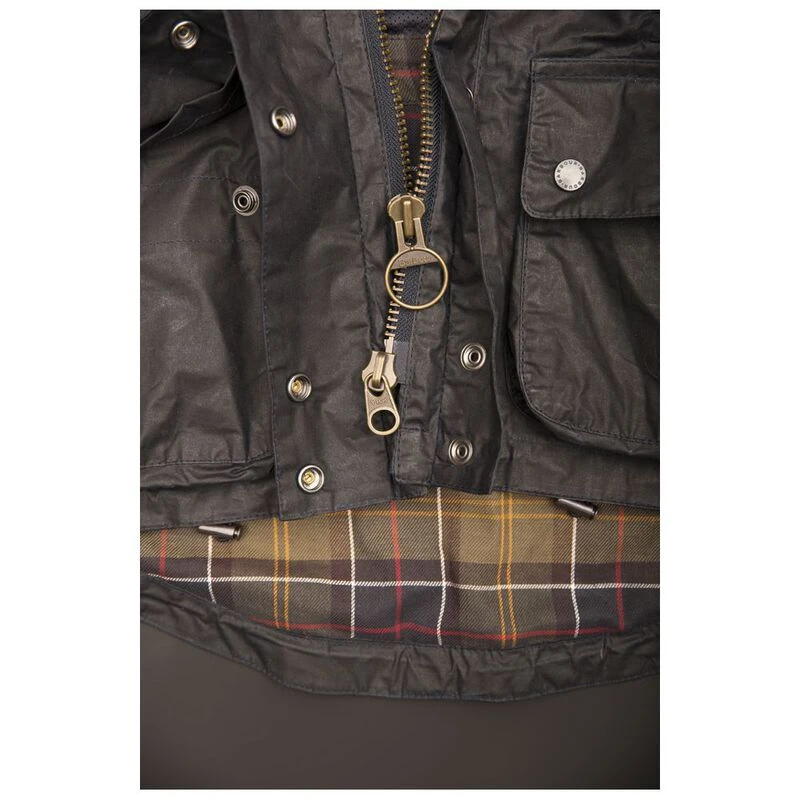 Barbour jacket with rose gold zip store