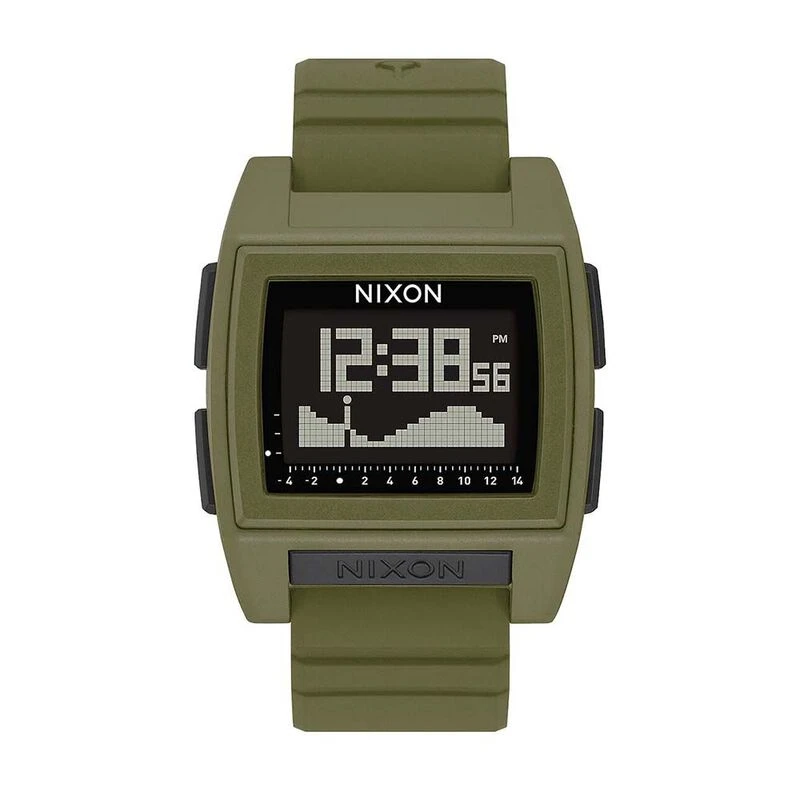 Nixon Base Tide Pro Casual Watch Grey Sportpursuit
