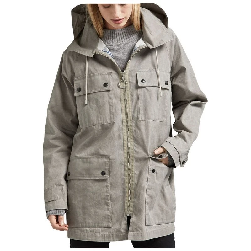 Belstaff Womens Dovedale Parka Driftwood Sportpursuit