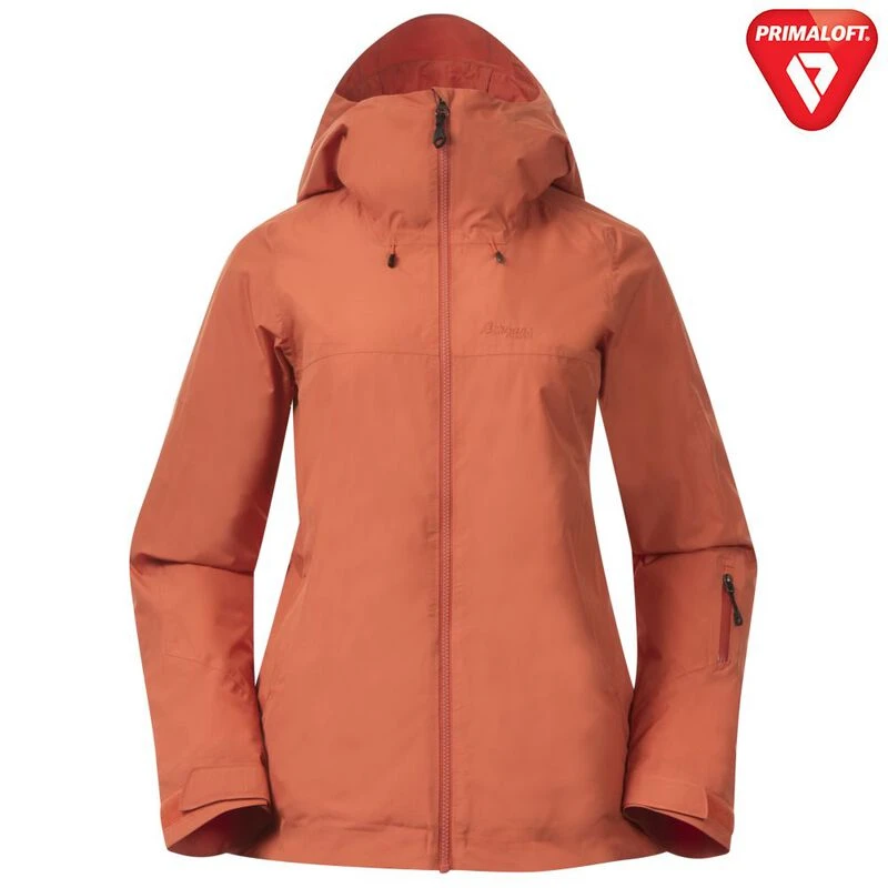 tilnærmelse kold smuk Bergans Womens Stranda V2 Waterproof Insulated Jacket (Fiesta) | Sport