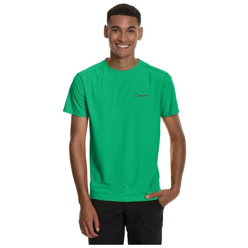 Berghaus Mens 24 7 Tech T Shirt Green Sportpursuit