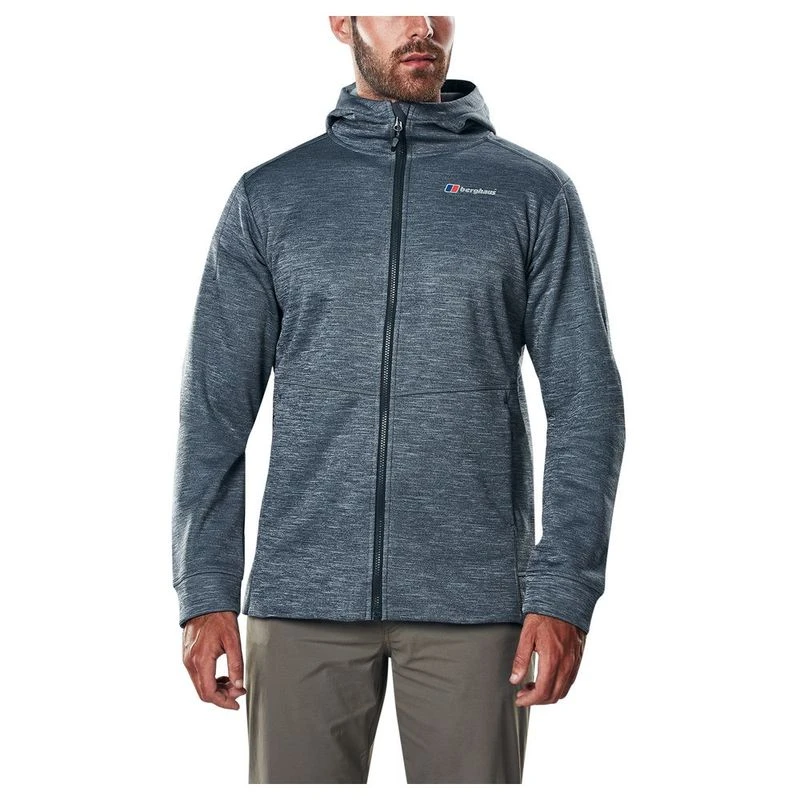 Berghaus Mens Kamloops Hooded Jacket Carbon Marl Sportpursuit