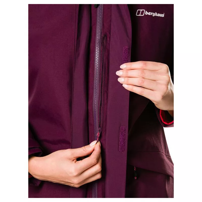 Berghaus Womens Hillmaster Interactive Waterproof Jacket Winter Bloom